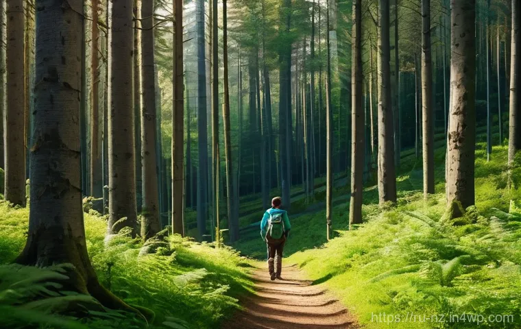 하이킹을 위한 동기부여 방법 - **Prompt 1: The Threshold of Adventure**
    A young adult, wearing practical, layered hiking clothe...