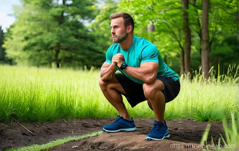 장거리 하이킹을 위한 체력 훈련 프로그램 - **Prompt 1: Dynamic Mountain Trail Runner**
    "A vibrant, eye-level shot of a fit woman, approxima...