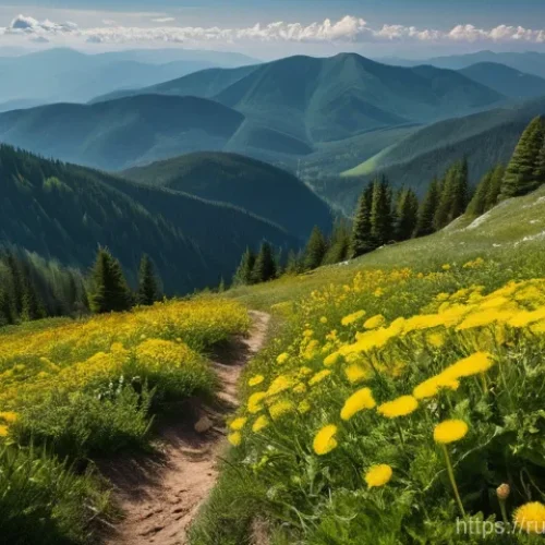 하이킹 중 일어날 수 있는 기상 변화와 대응 전략 - Observing Nature's Weather Cues in the Carpathians**

A lone, adult hiker, fully clothed in practica...